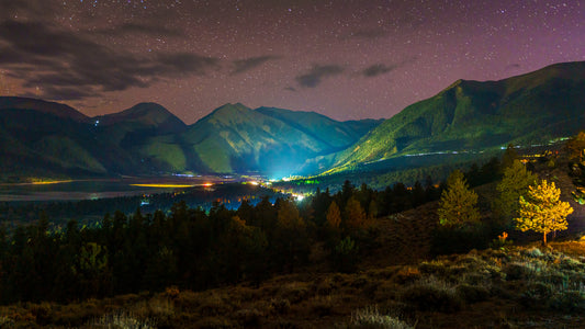Nightfall Over Twin Lakes - Leadville Trail 100 Run